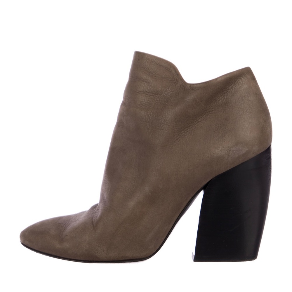 Pierre Hardy Round Toe Suede Boots